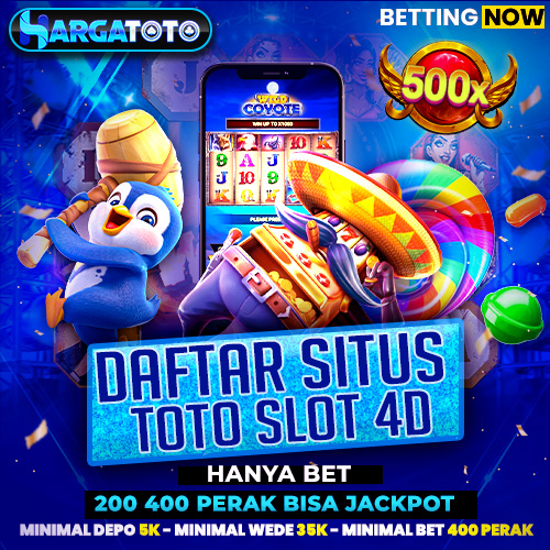 HARGATOTO | Daftar Situs Toto Slot 4D Hanya Bet 200 400 Perak Bisa Jackpot