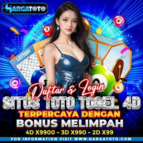 HARGATOTO : Daftar & Login Situs Toto Togel 4D Terpercaya Dengan Bonus Melimpah