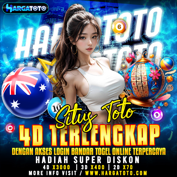 HARGATOTO ⚔️ Situs Toto 4D Terlengkap Dengan Akses Login Bandar Togel Online Terpercaya