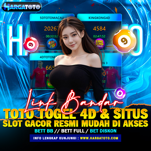 HARGATOTO 𖣘 Link Bandar Toto Togel 4D & Situs Slot Gacor Resmi Mudah Diakses by Hey siriusly