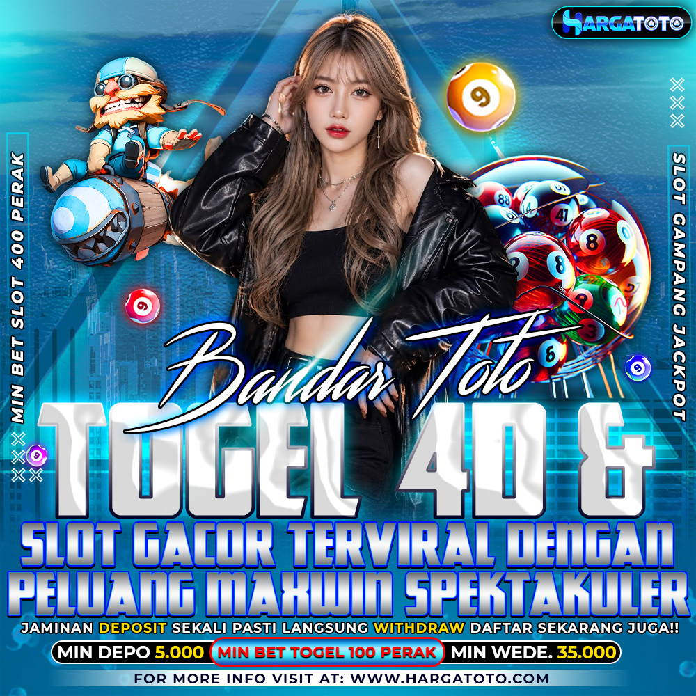 HARGATOTO 💸 Bandar Toto Togel 4D & Situs Slot Gacor Terviral Dengan Peluang Maxwin Spektakuler 