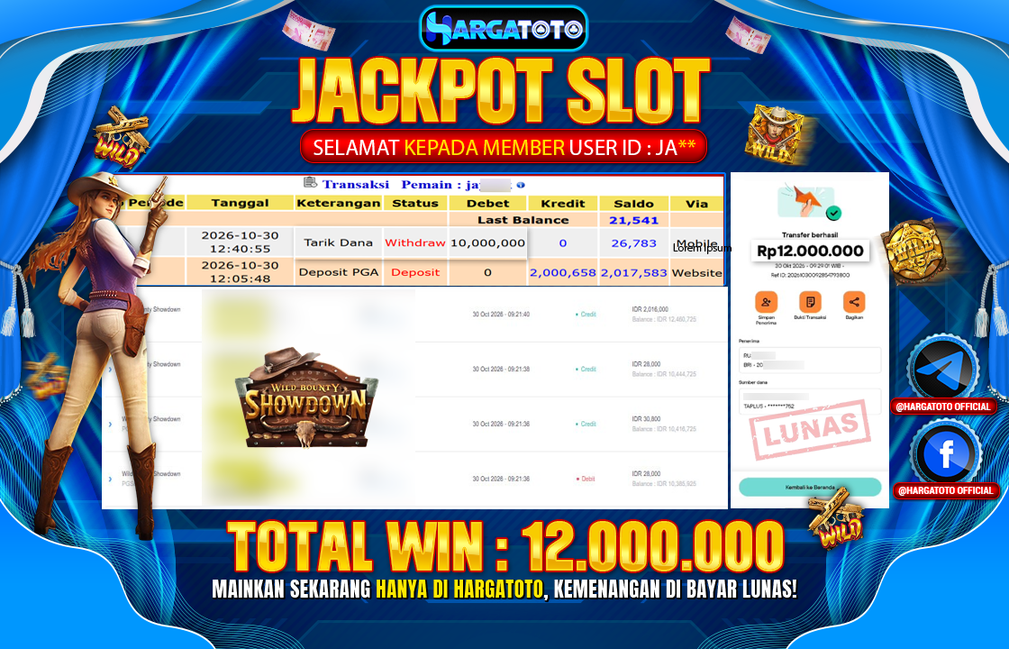 Bukan Sekadar Angka Layar. Rp 12,000,000 Tunai Pindah Tangan ke Member HARGATOTO.